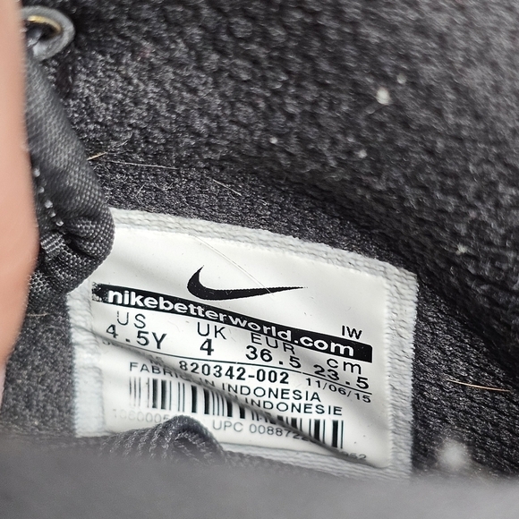 Nike Air Force 1 Mid LV8 GS 'Anthracite' - Picture 9 of 9